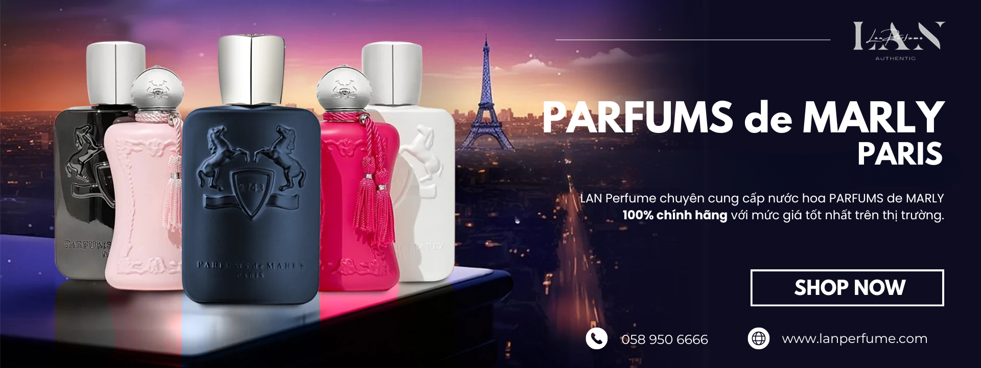 LAN Perfume – Địa chỉ mua nước hoa Parfums de Marly chính hãng, giá tốt nhất