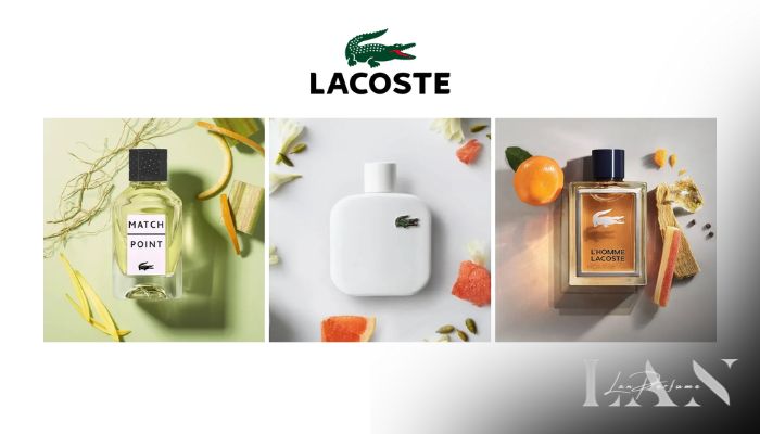 Về thiết kế nước hoa Lacoste